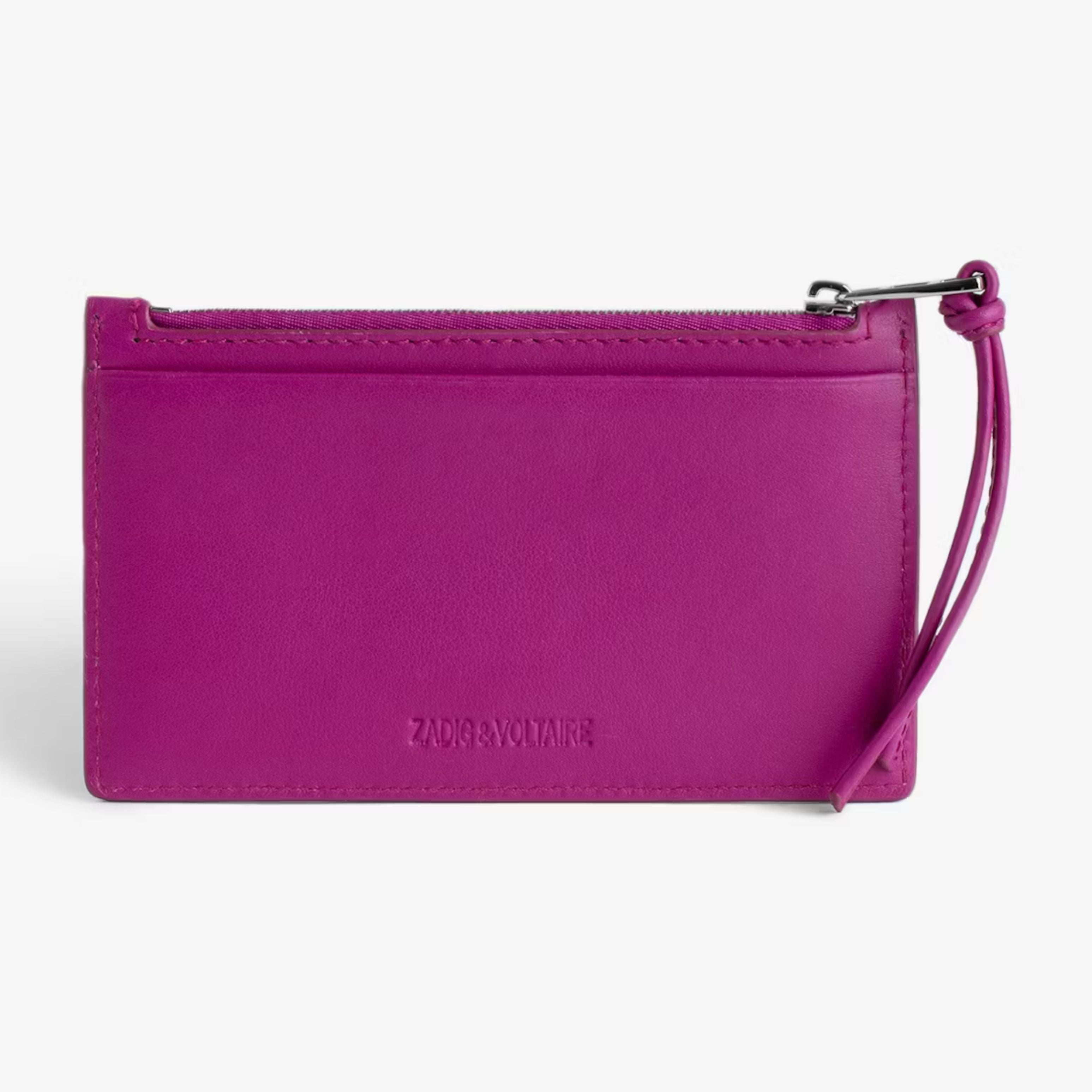 Zadig & Voltaire Porte-Monnaie Long Eternal Fuschia