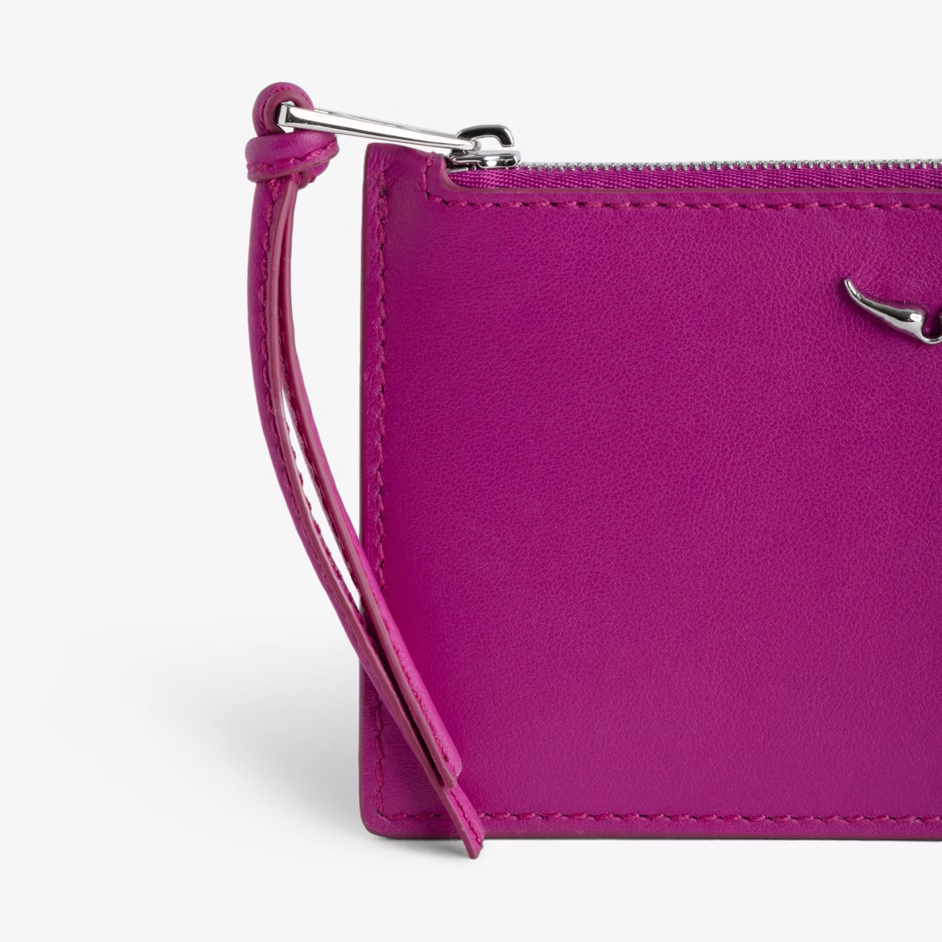 Zadig & Voltaire Porte-Monnaie Long Eternal Fuschia