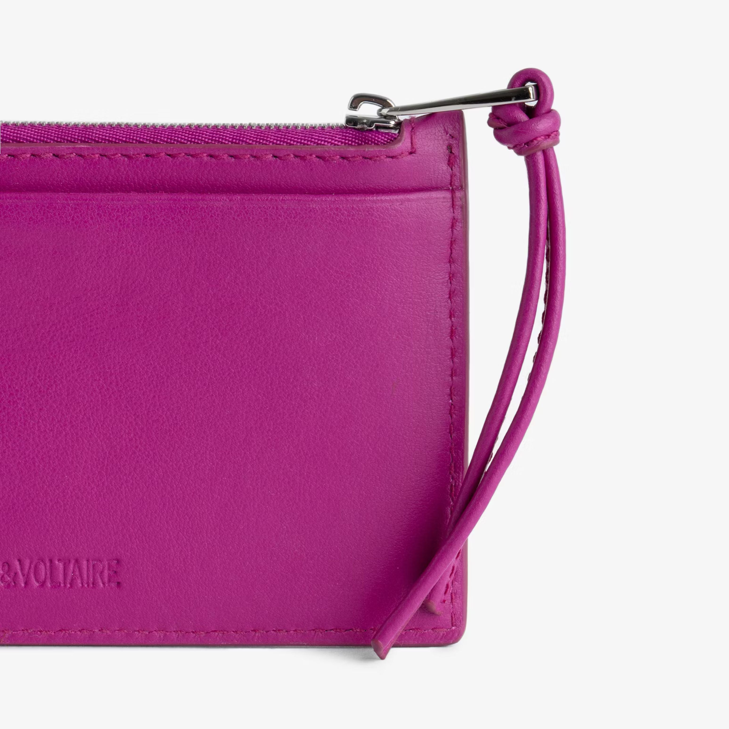 Zadig & Voltaire Porte-Monnaie Long Eternal Fuschia