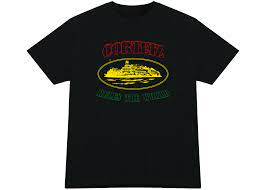 Corteiz T-Shirt - Carni Alcatraz - Black