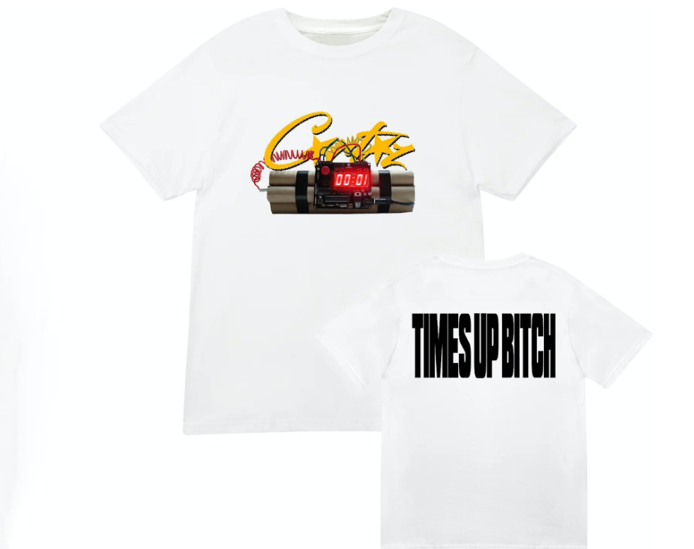 Corteiz T-Shirt - Timebomb - White